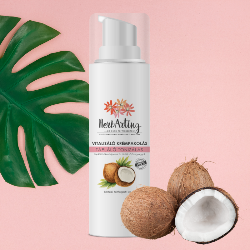 HerbArting Vitalizáló krémpakolás 50 ml